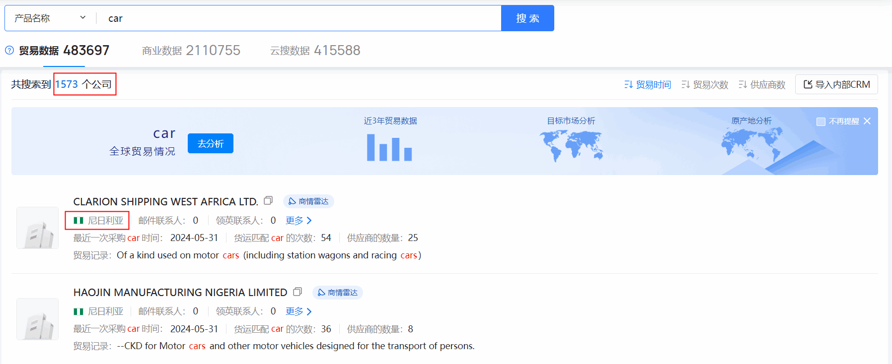 海关数据,尼日利亚海关数据,K8凯发(中国)海关数据 海关数据,尼日利亚海关数据,K8凯发(中国)海关数据