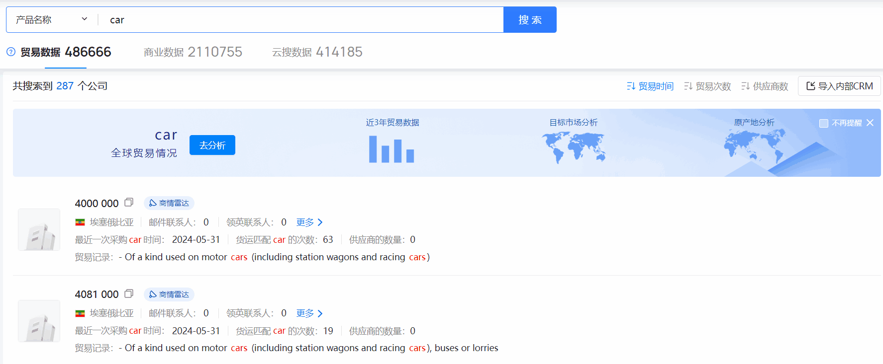 埃塞俄比亚海关数据,海关数据,K8凯发(中国)海关数据 埃塞俄比亚海关数据,海关数据,K8凯发(中国)海关数据